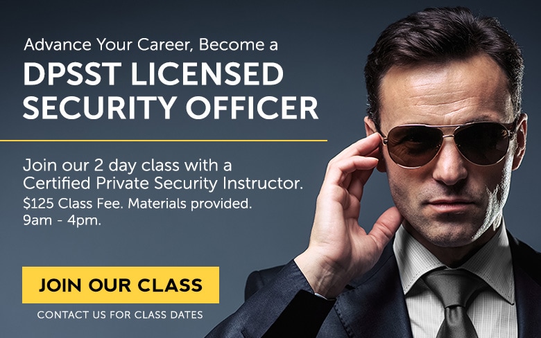 DPSST Licensed Security Class